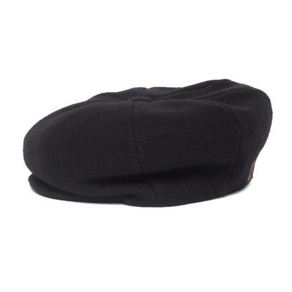 Goorin Bros. mr hammer wool blend gatsby flatcap Black side view