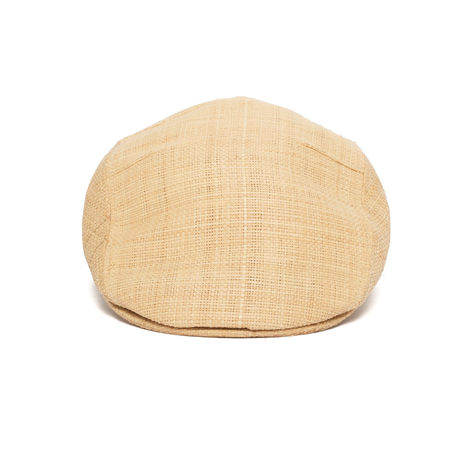 Goorin Bros. festival straw low profile ivy flatcap Natural front view