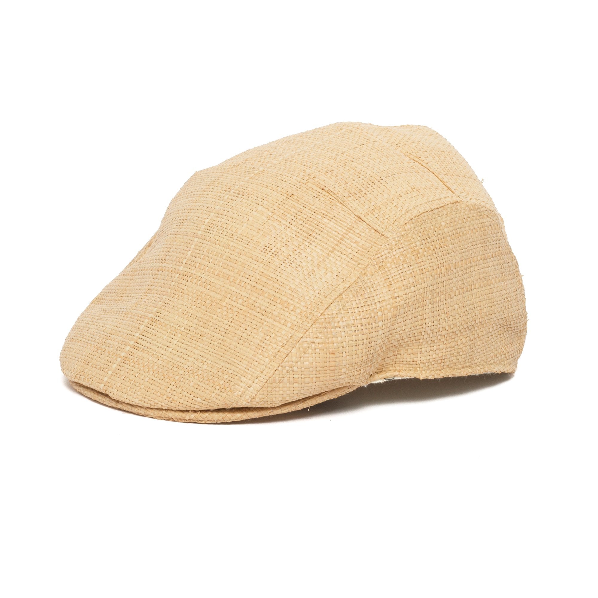 Goorin Bros. festival straw low profile ivy flatcap Natural left side view