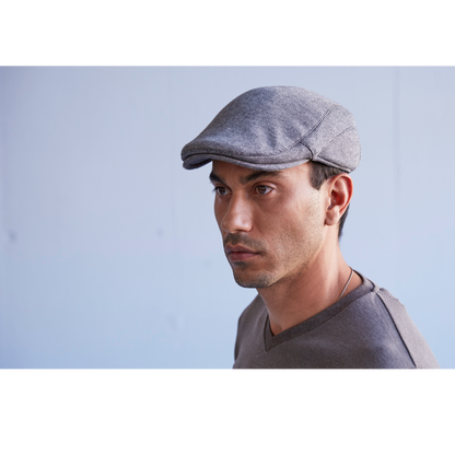 Goorin Bros. leftare peter polyester low profile ivy with ear flaps flatcap Black  mens styling