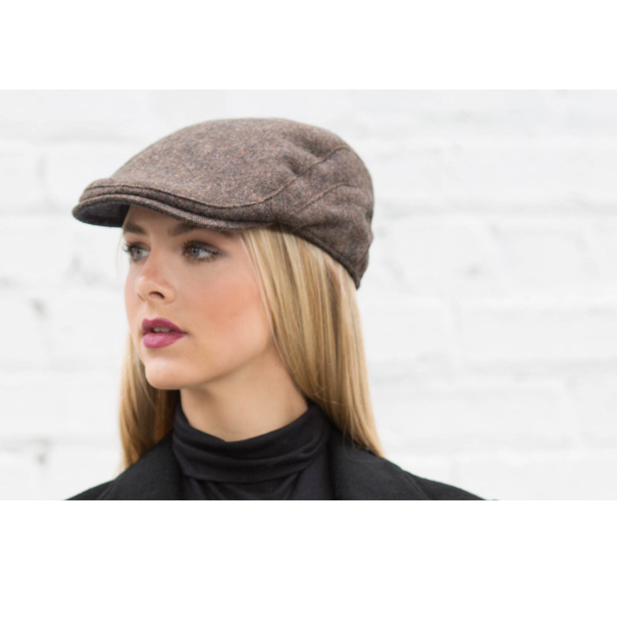 Goorin Bros. liam locke wool blend low profile ivy flatcap Brown  womens styling