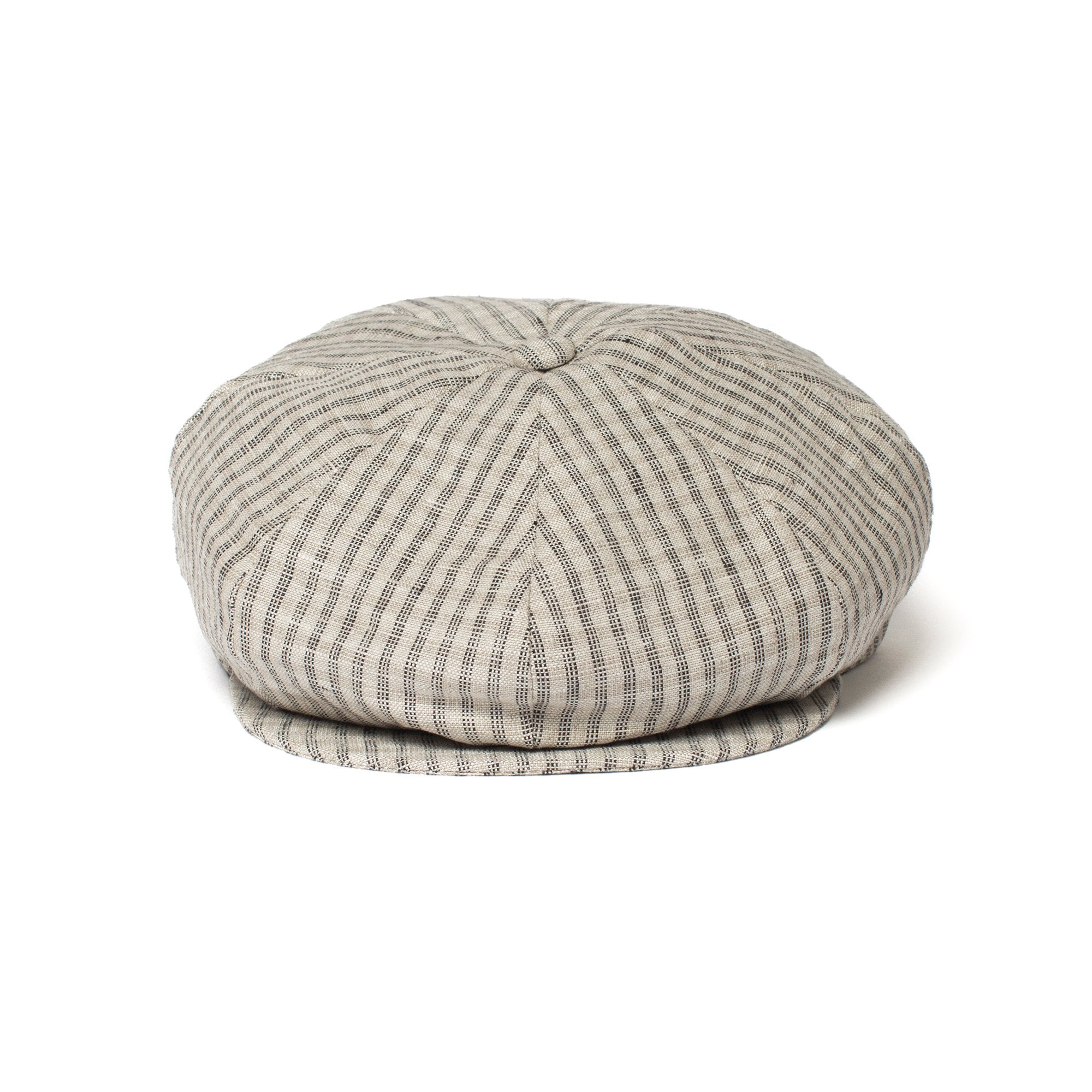 Goorin Bros. mordecai linen ivy flatcap Tan front view