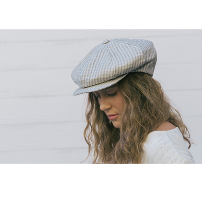 Goorin Bros. Mordecai Tan flatcap womens styling