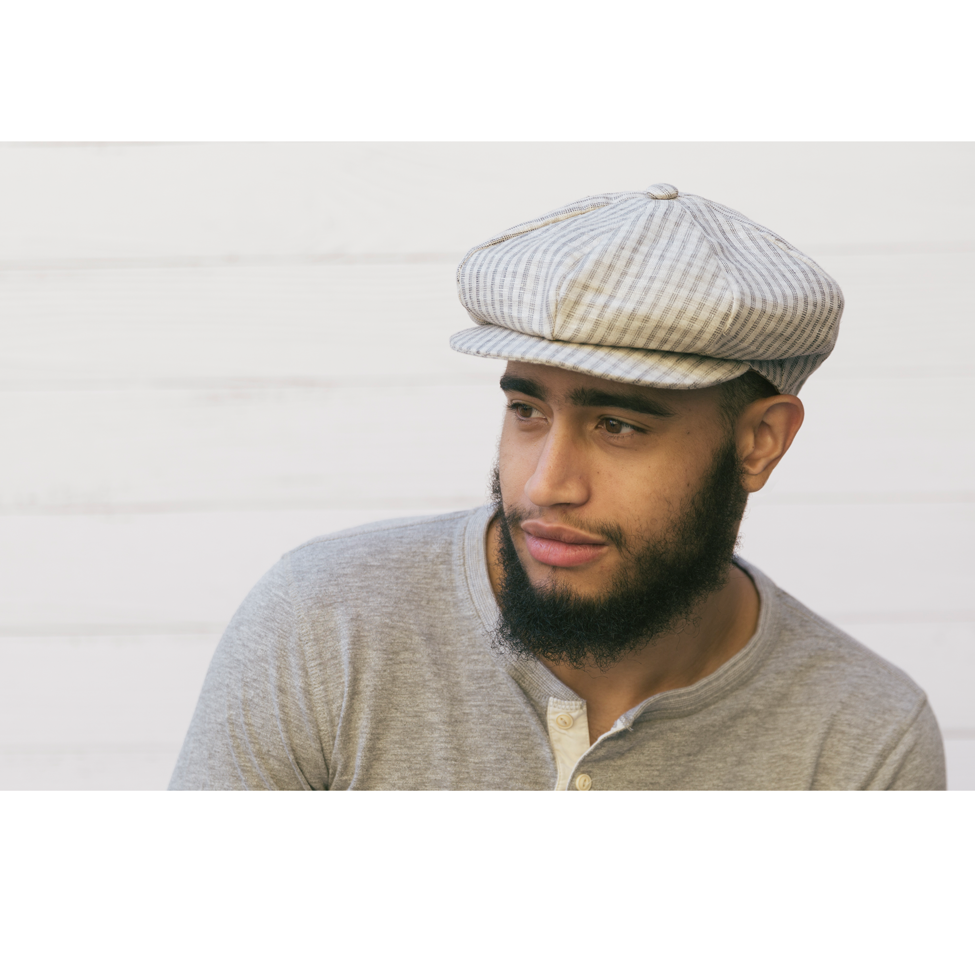 Goorin Bros. mordecai linen ivy flatcap Tan  mens styling