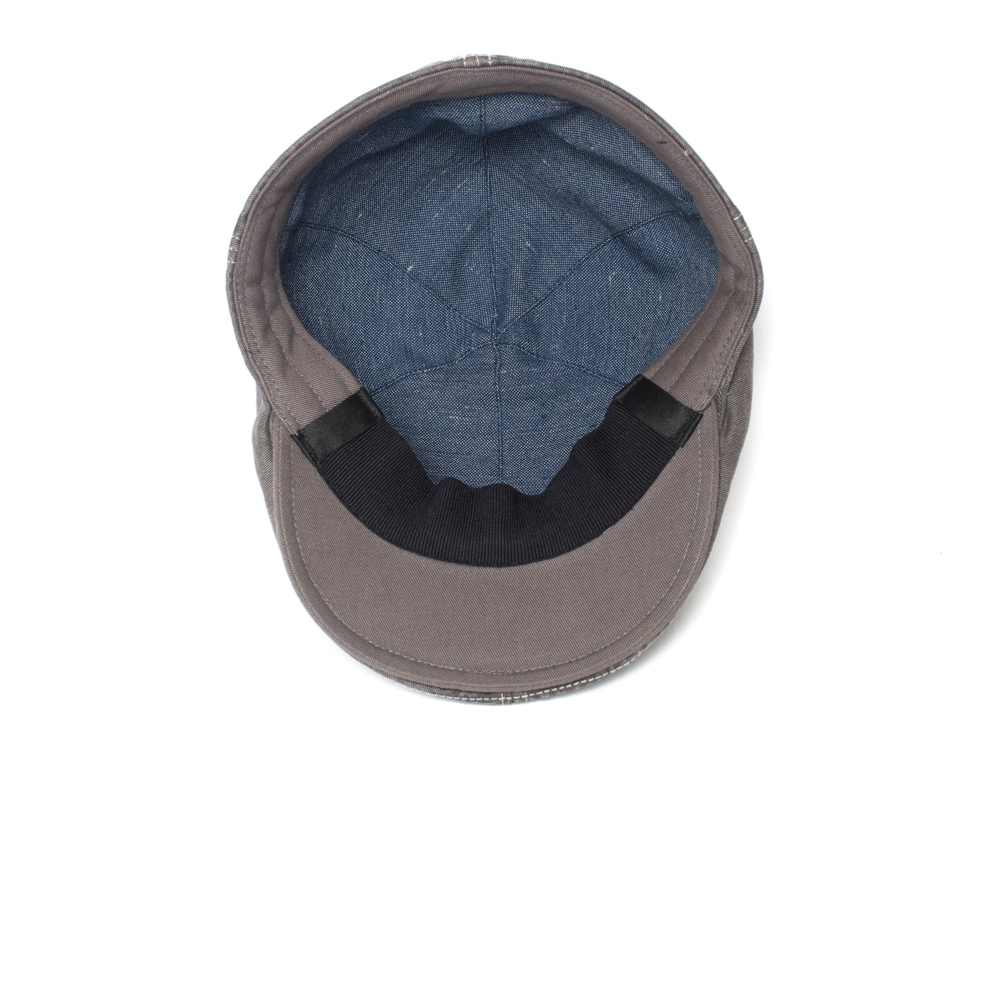 Goorin Bros. take off cotton halo ivy flatcap Charcoal under view
