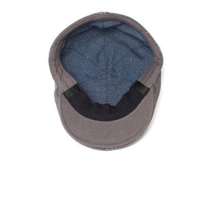 Goorin Bros. take off cotton halo ivy flatcap Charcoal under view