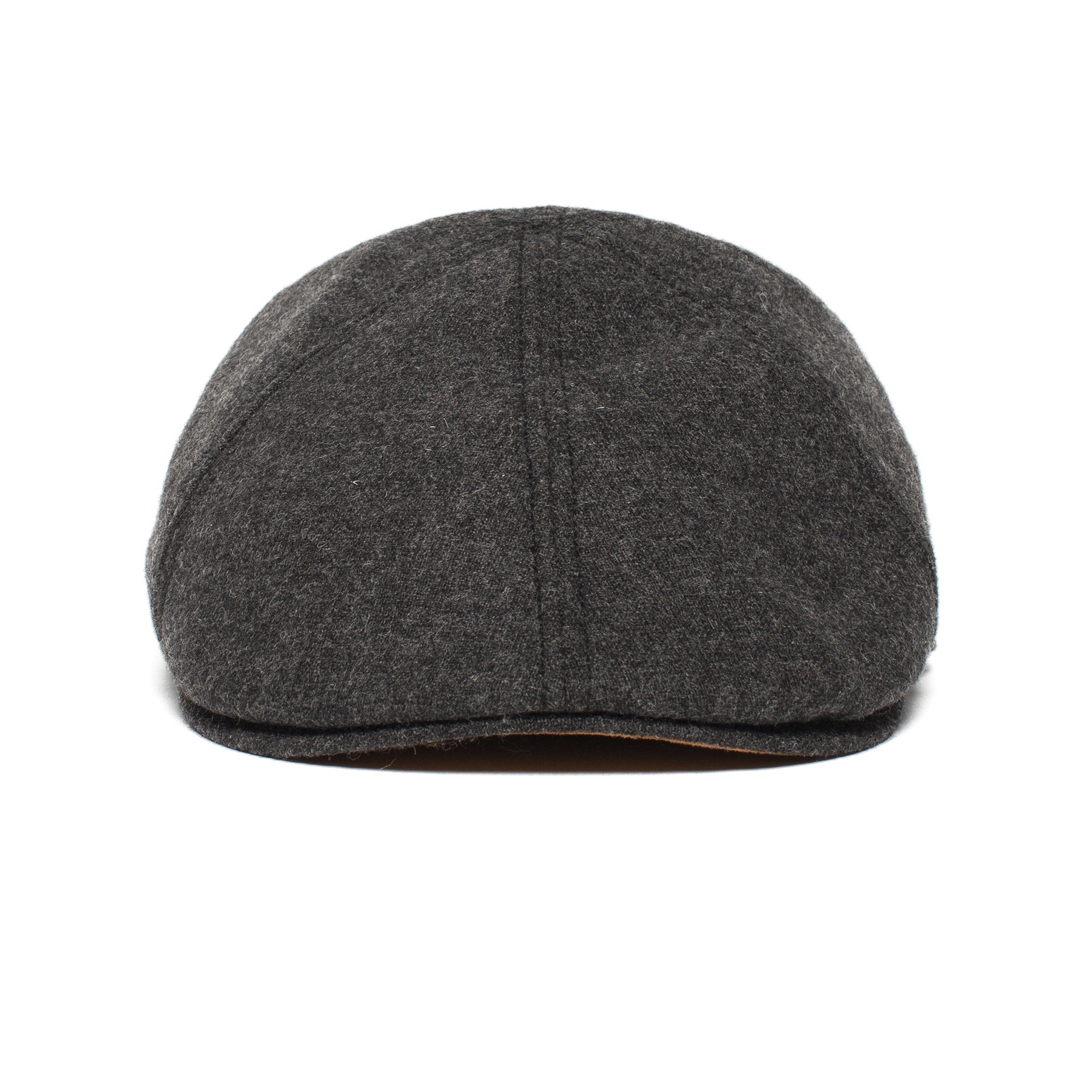 Goorin Bros. andy hamill wool blend 6 panel ivy flatcap Charcoal front view