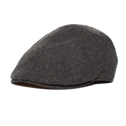 Goorin Bros. andy hamill wool blend 6 panel ivy flatcap Charcoal left side view