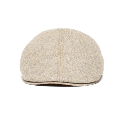 Goorin Bros. andy hamill wool blend 6 panel ivy flatcap Tan front view