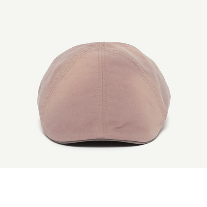 Goorin Bros. top three cotton duckbill ivy flatcap Back label Pink front view