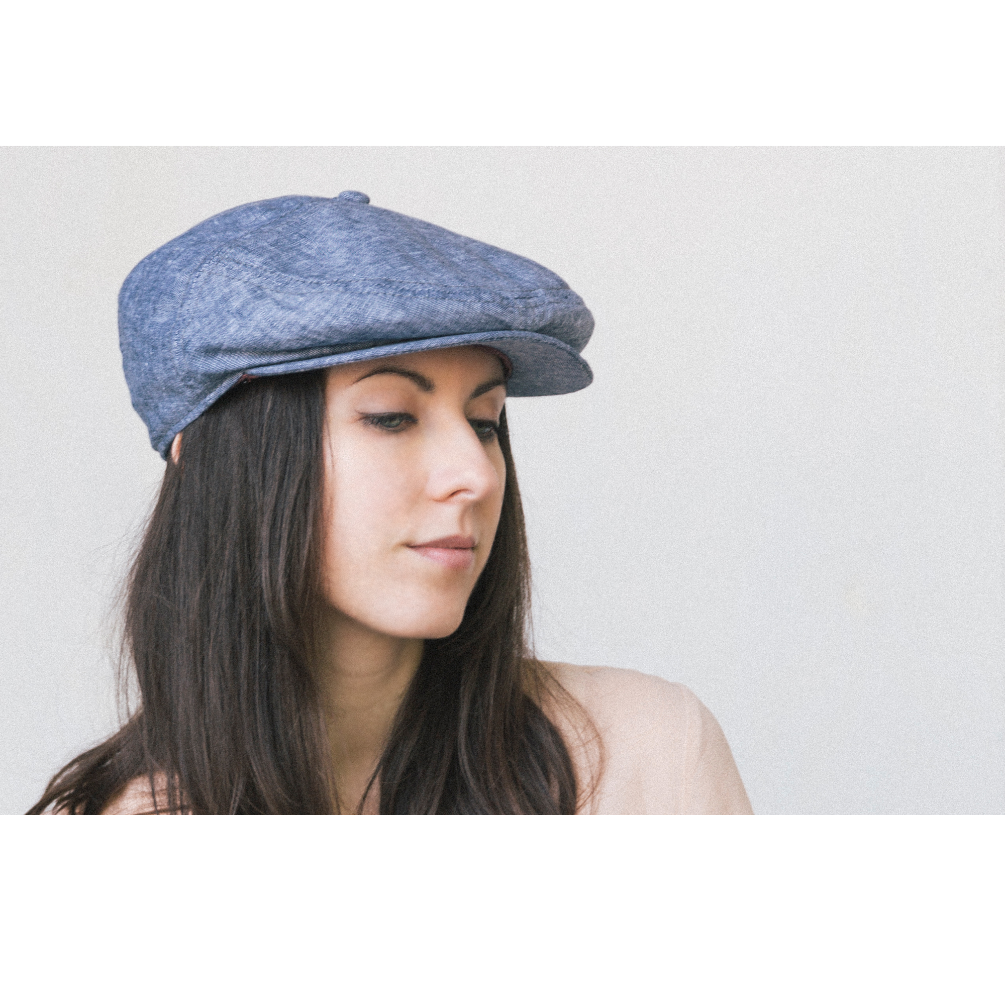 Goorin Bros. Kenney Ramis Blue Split Ivy womens styling