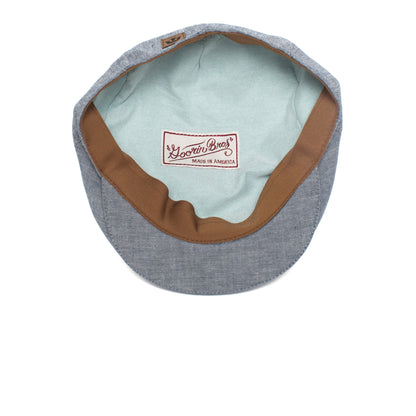 Goorin Bros. kenney ramis cotton ivy flatcap Light Blue under view