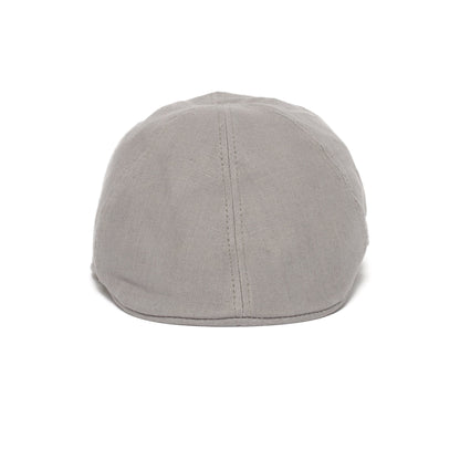 Goorin Bros. lacey underall linen duckbill ivy flatcap Grey front view