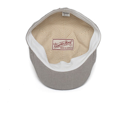 Goorin Bros. lacey underall linen duckbill ivy flatcap Grey under view