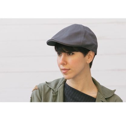 Goorin Bros. the one cotton duckbill ivy flatcap Grey  womens styling