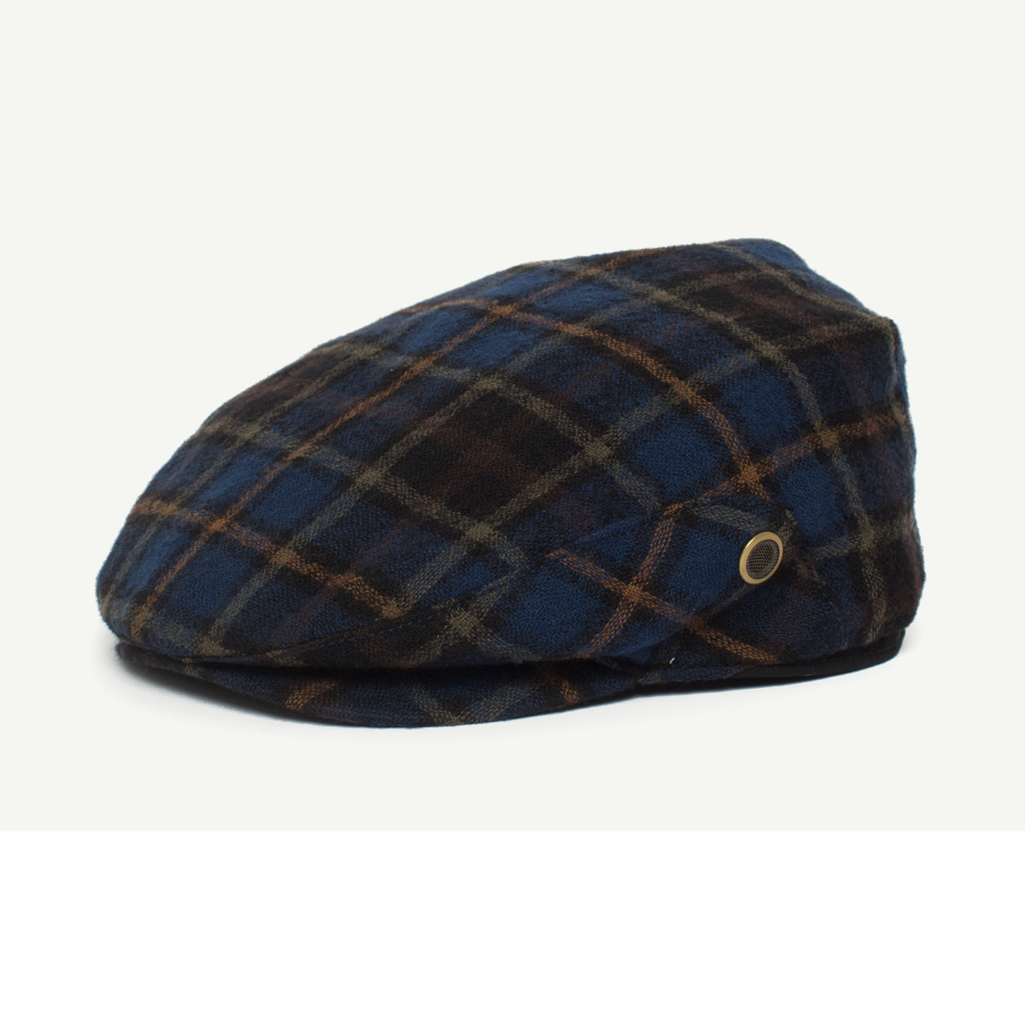 Goorin Bros. luck wool blend ivy flatcap Navy left side view