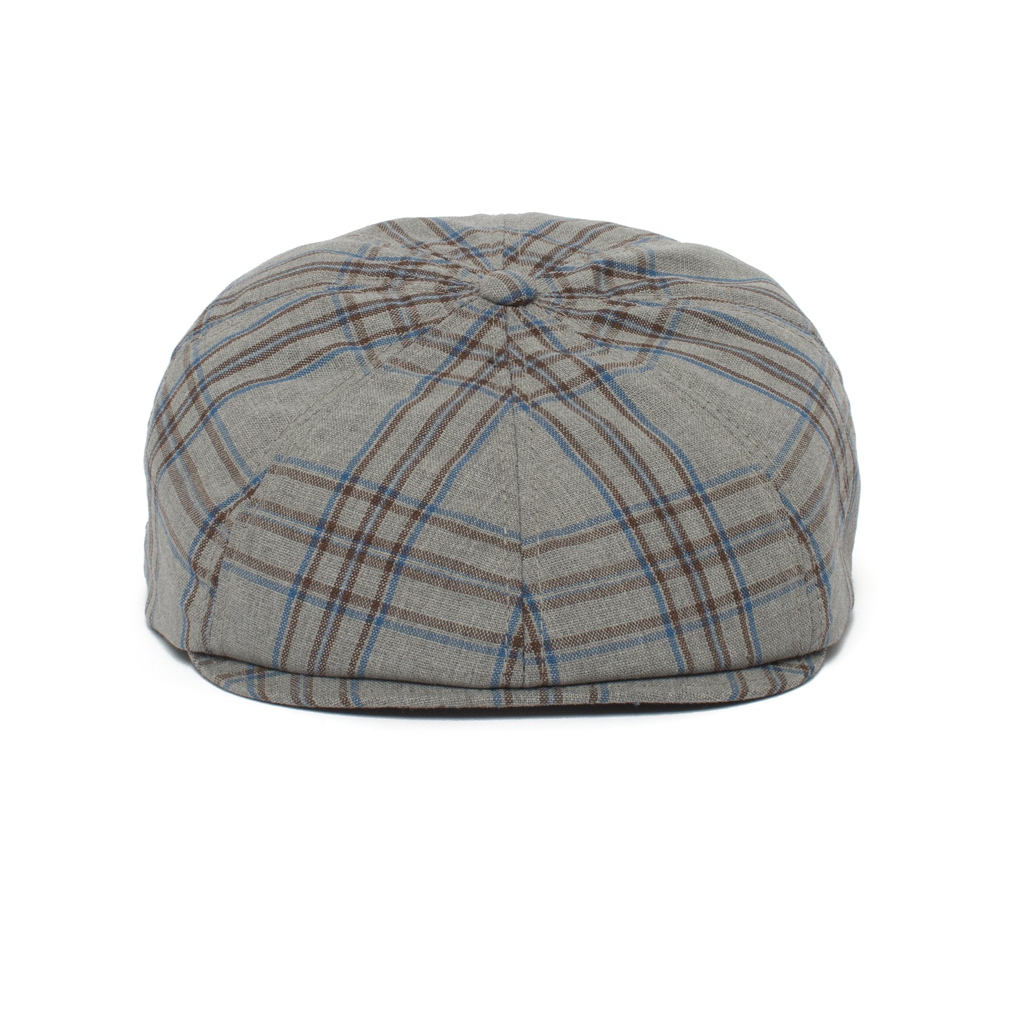 Goorin Bros. jb harlow polyester gatsby flatcap Grey front view