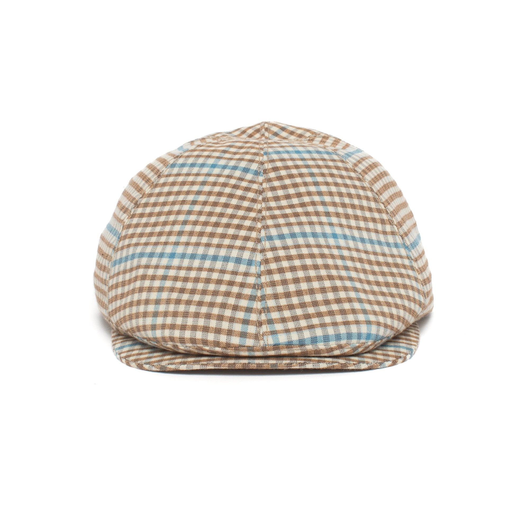 Goorin Bros. woody archer polyester 3 panel ivy flatcap Tan front view