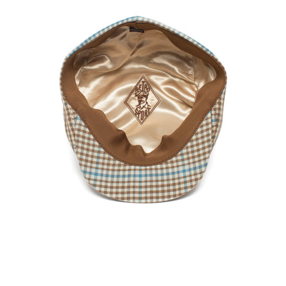 Goorin Bros. woody archer polyester 3 panel ivy flatcap Tan under view
