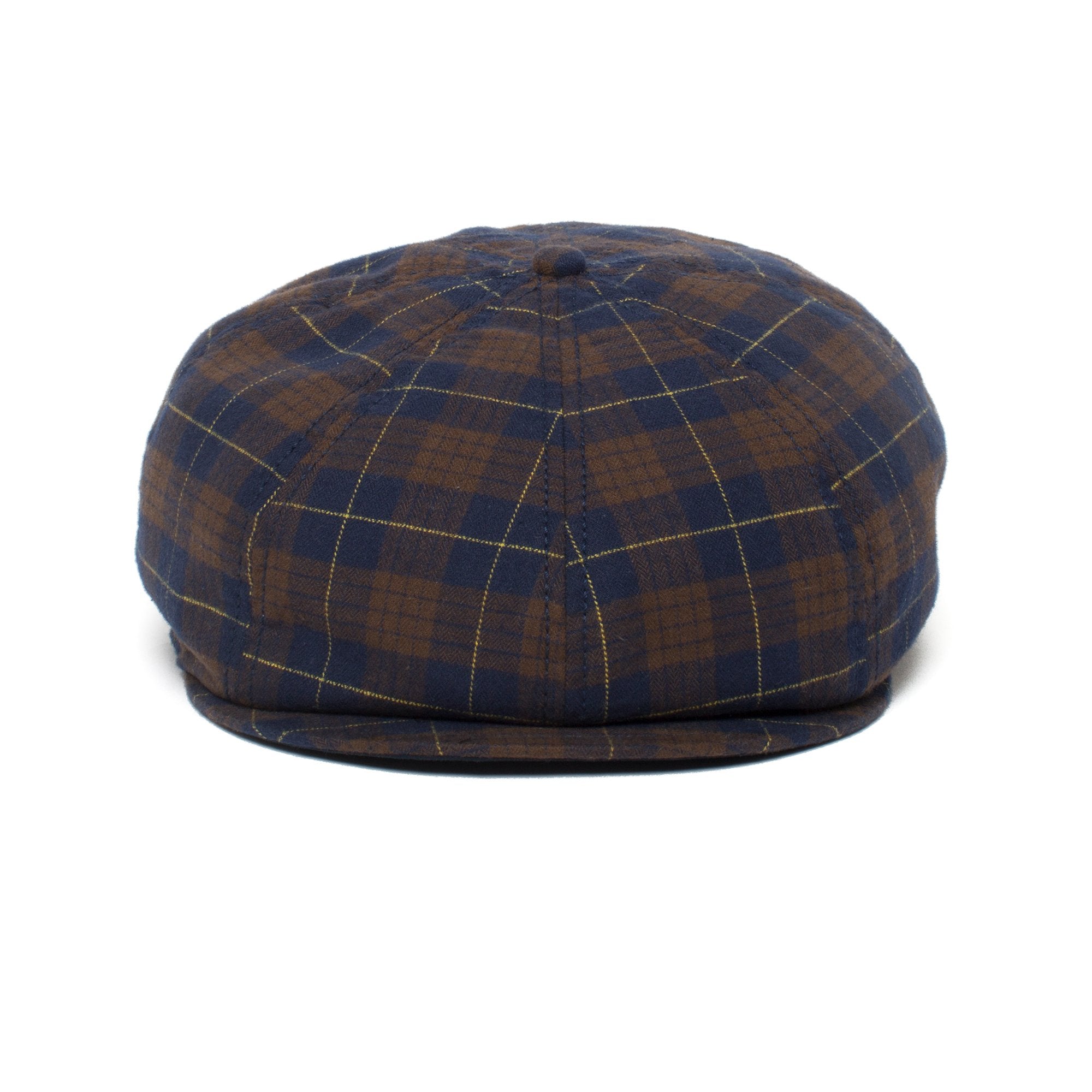 Goorin Bros. snake eyes cotton gatsby flatcap Brown front view