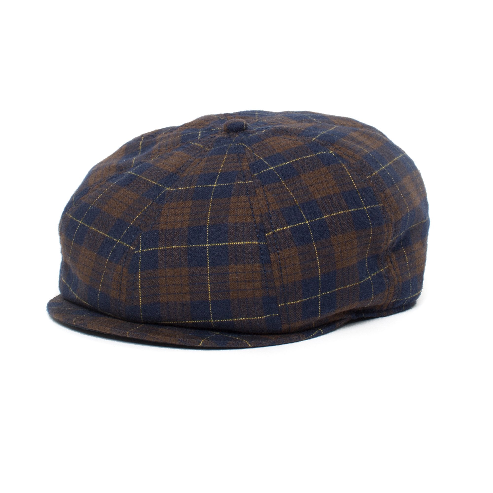 Goorin Bros. snake eyes cotton gatsby flatcap Brown left side view