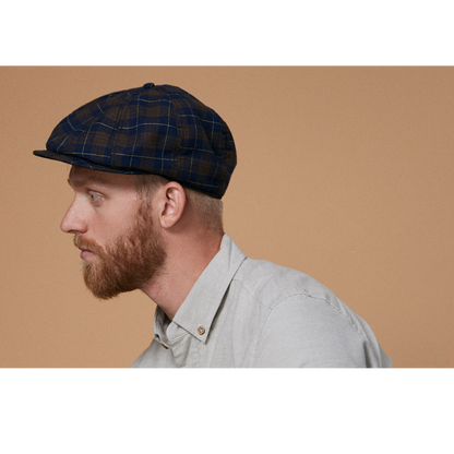 Goorin Bros. Snake Eyes Brown Gatsby mens styling