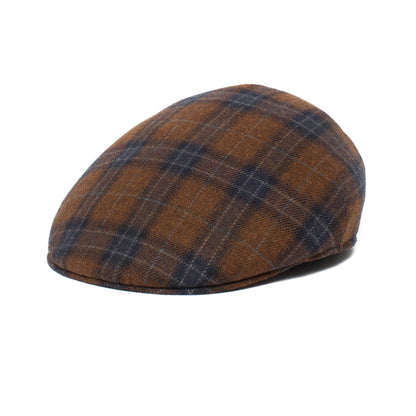 Goorin Bros. sergio alioto wool blend 5 point ivy flatcap Brown left side view