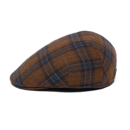 Goorin Bros. sergio alioto wool blend 5 point ivy flatcap Brown side view