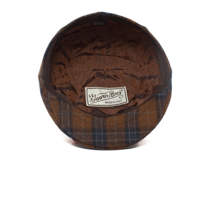 Goorin Bros. sergio alioto wool blend 5 point ivy flatcap Brown under view