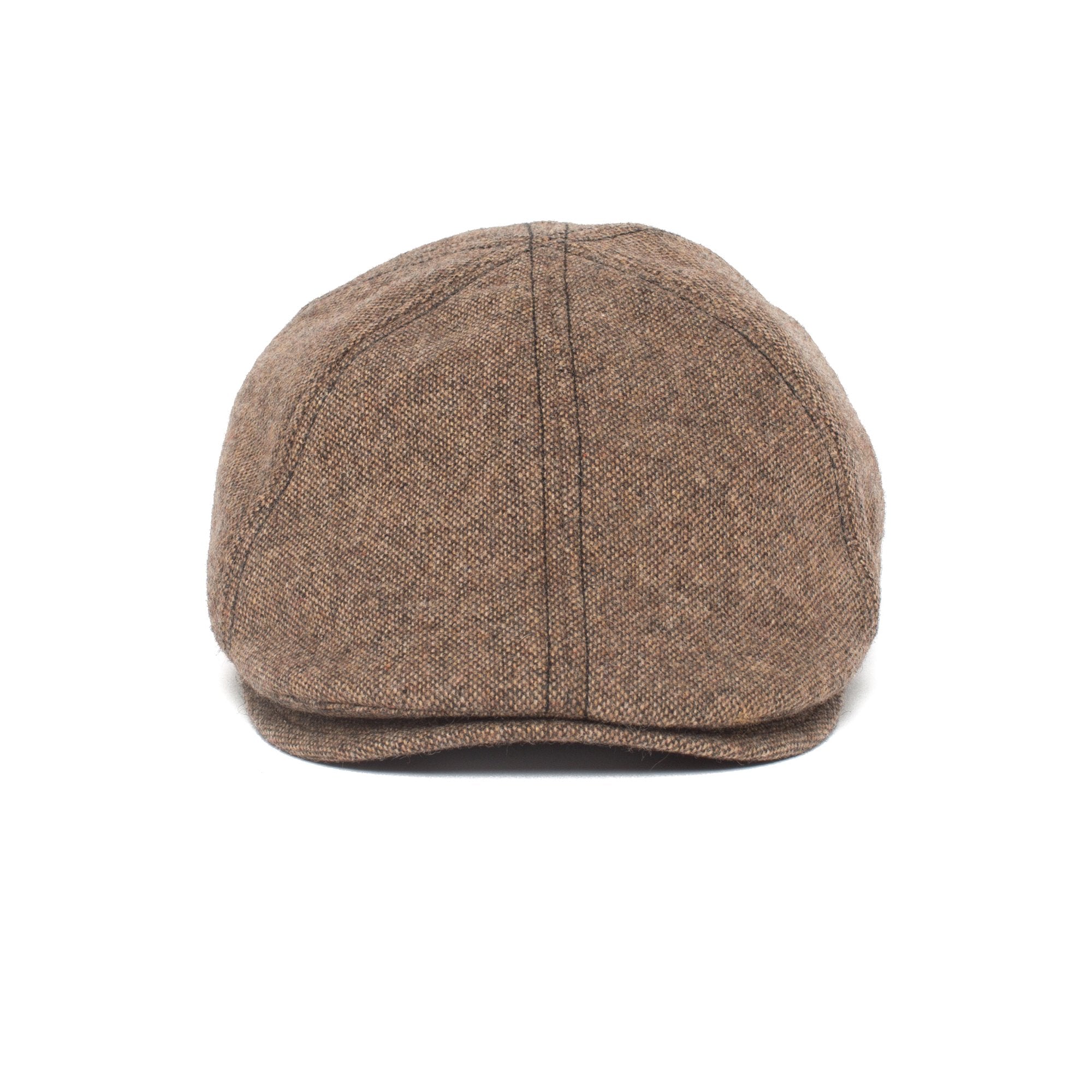 Goorin Bros. west wool blend 6 panel ivy flatcap Brown front view