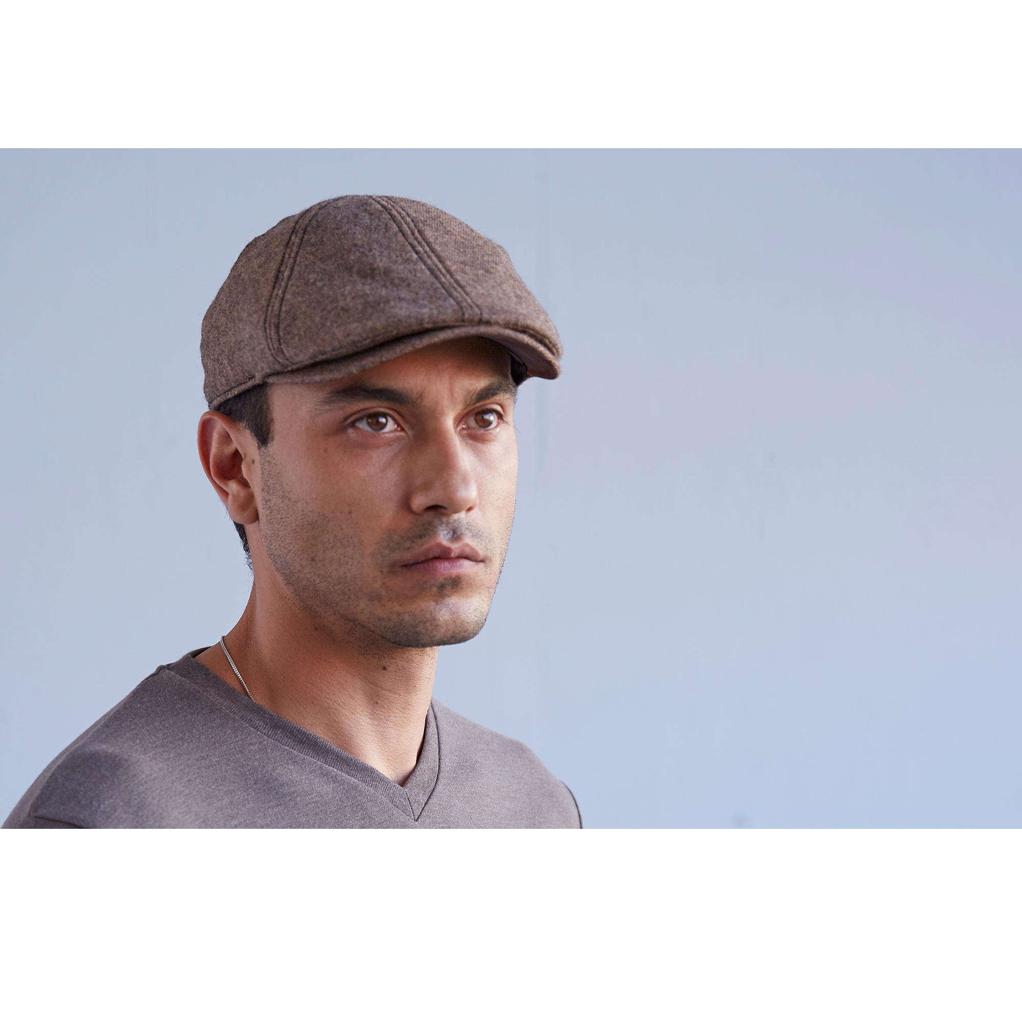 Goorin Bros. west wool blend 6 panel ivy flatcap Brown  mens styling