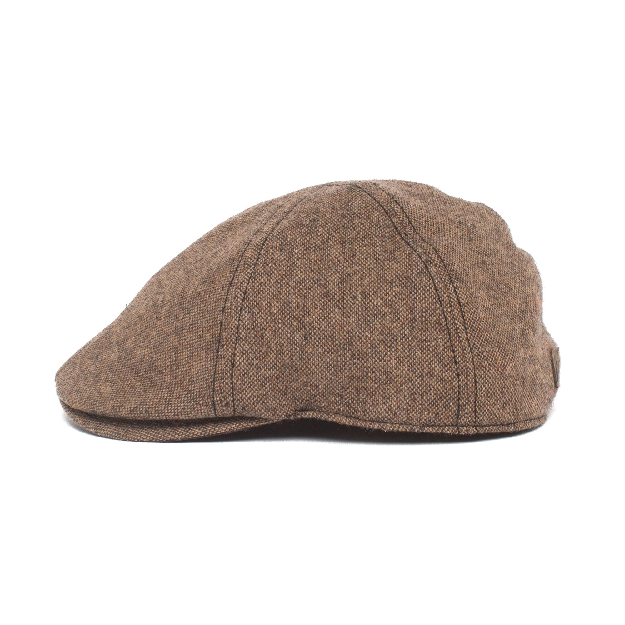 Goorin Bros. west wool blend 6 panel ivy flatcap Brown side view