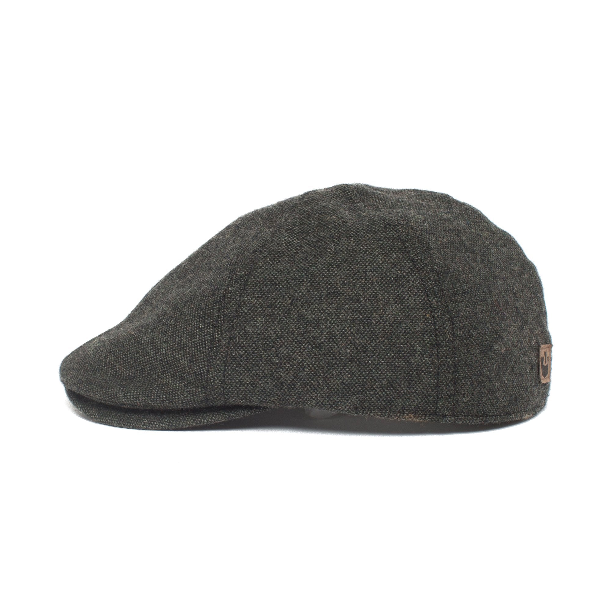 Goorin Bros. west wool blend 6 panel ivy flatcap Forest side view