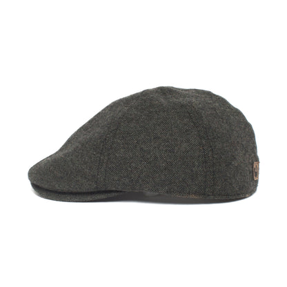 Goorin Bros. west wool blend 6 panel ivy flatcap Forest side view