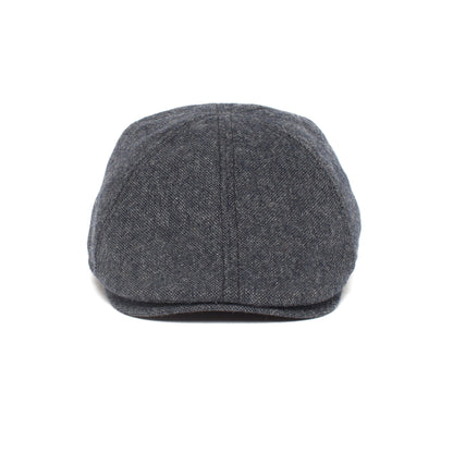 Goorin Bros. west wool blend 6 panel ivy flatcap Navy front view