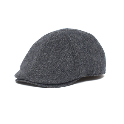 Goorin Bros. west wool blend 6 panel ivy flatcap Navy left side view