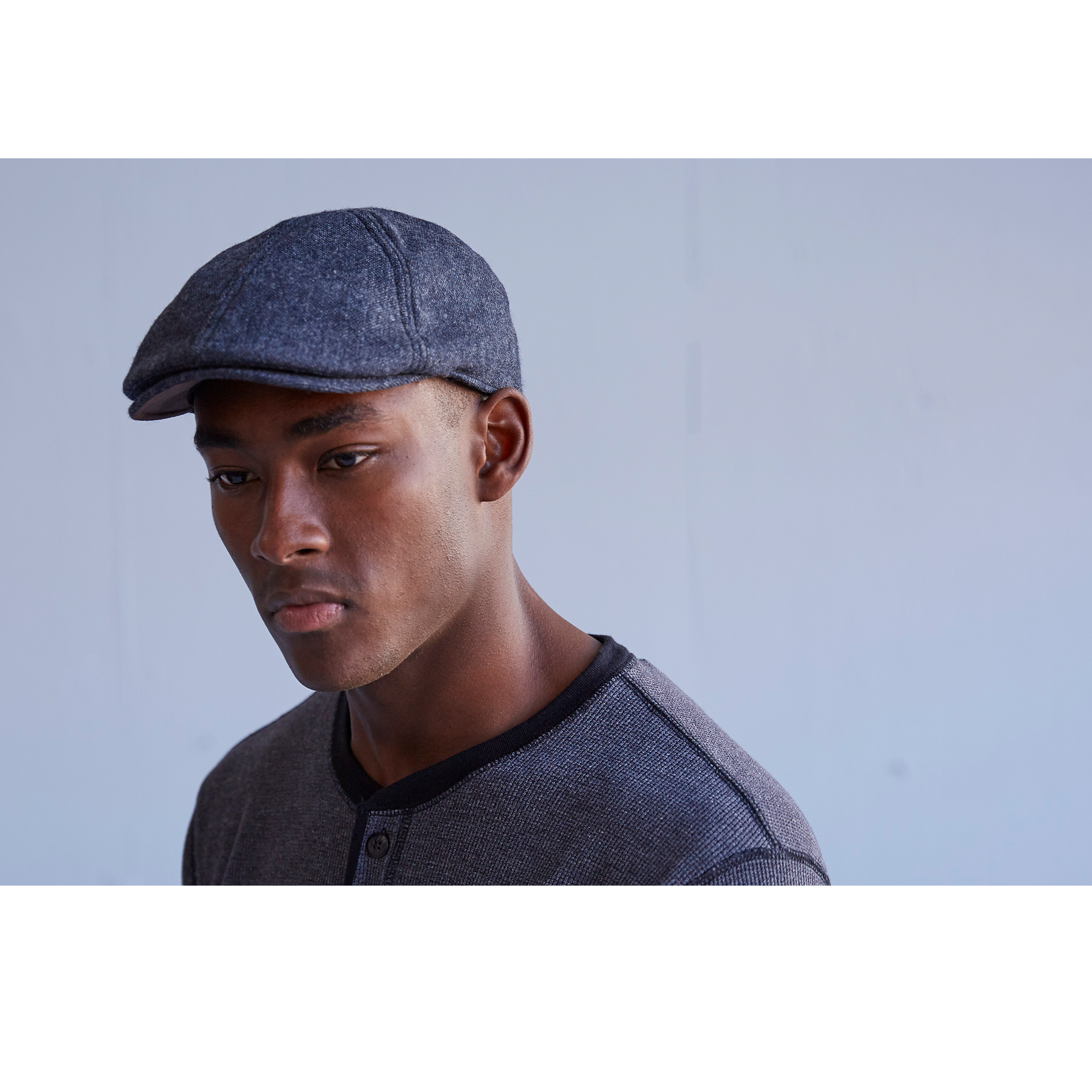 Goorin Bros. west wool blend 6 panel ivy flatcap Navy  mens styling