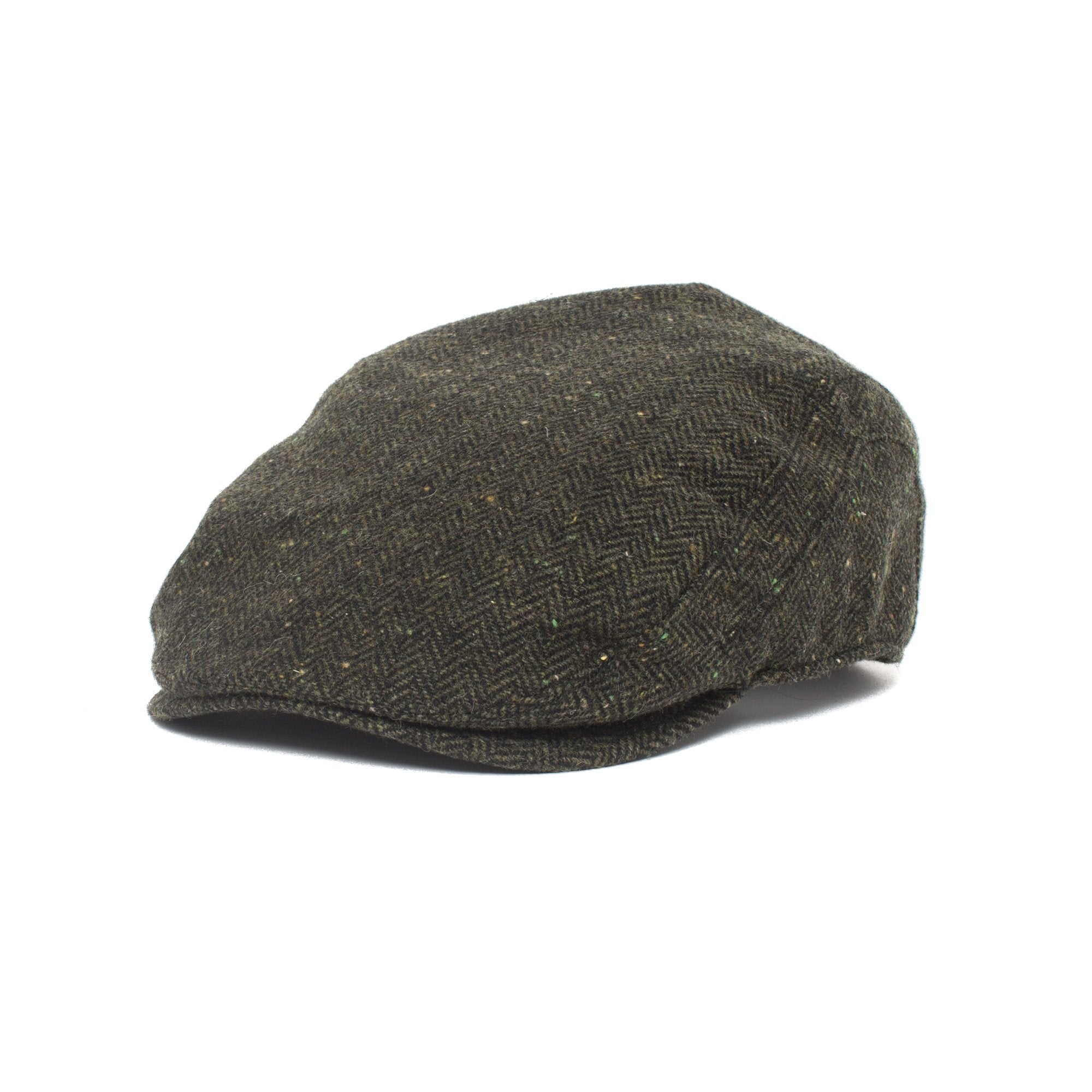Goorin Bros. east wool blend low profile ivy flatcap Forest left side view