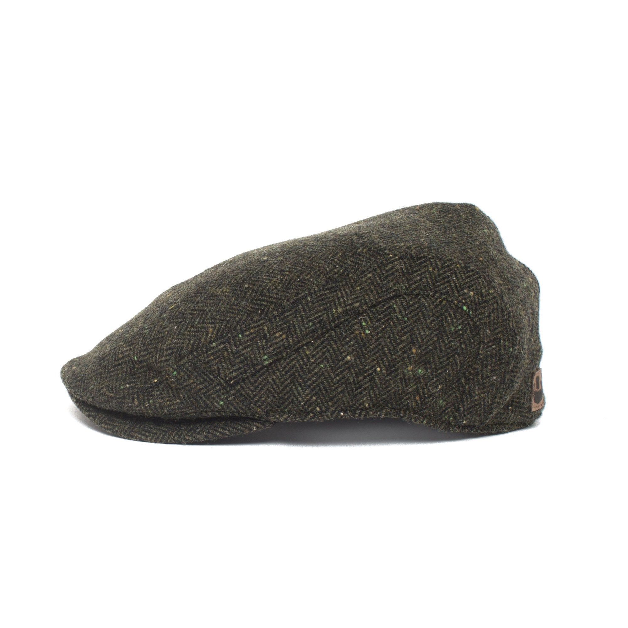Goorin Bros. east wool blend low profile ivy flatcap Forest side view