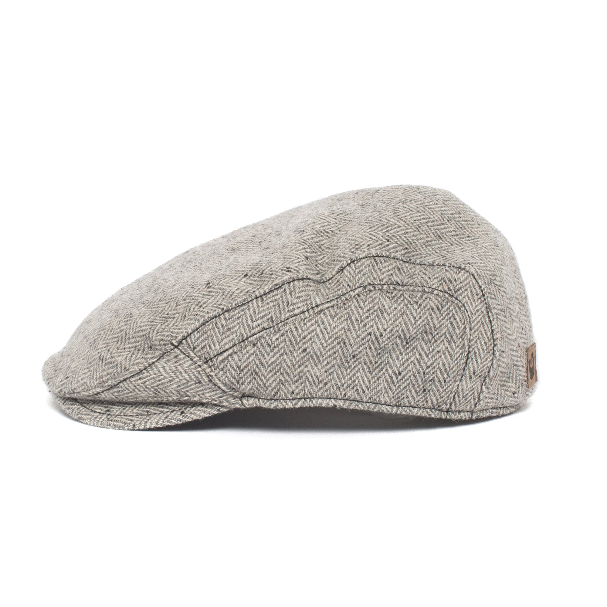 Goorin Bros. east wool blend low profile ivy flatcap Grey side view