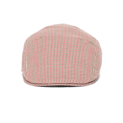 Goorin Bros. the everyday cotton 3 panel ivy flatcap Red front view