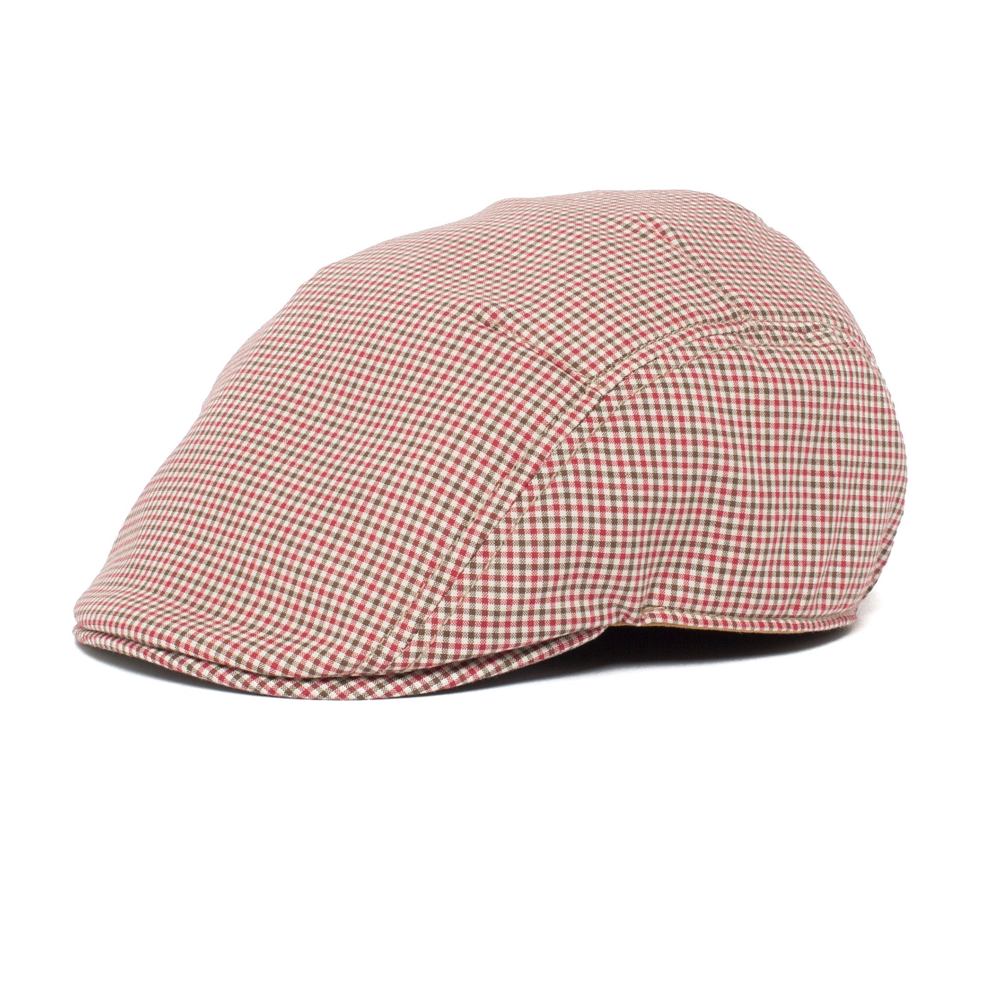 Goorin Bros. the everyday cotton 3 panel ivy flatcap Red left side view