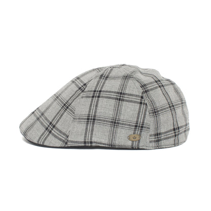 Goorin Bros. family time cotton duckbill ivy flatcap Grey side view