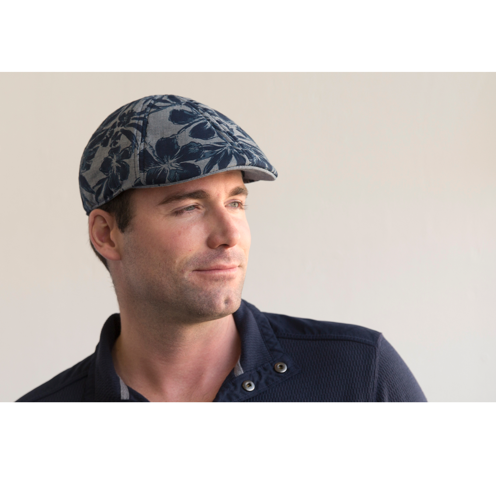 Goorin Bros. sugar eater cotton duckbill ivy flatcap Blue  mens styling