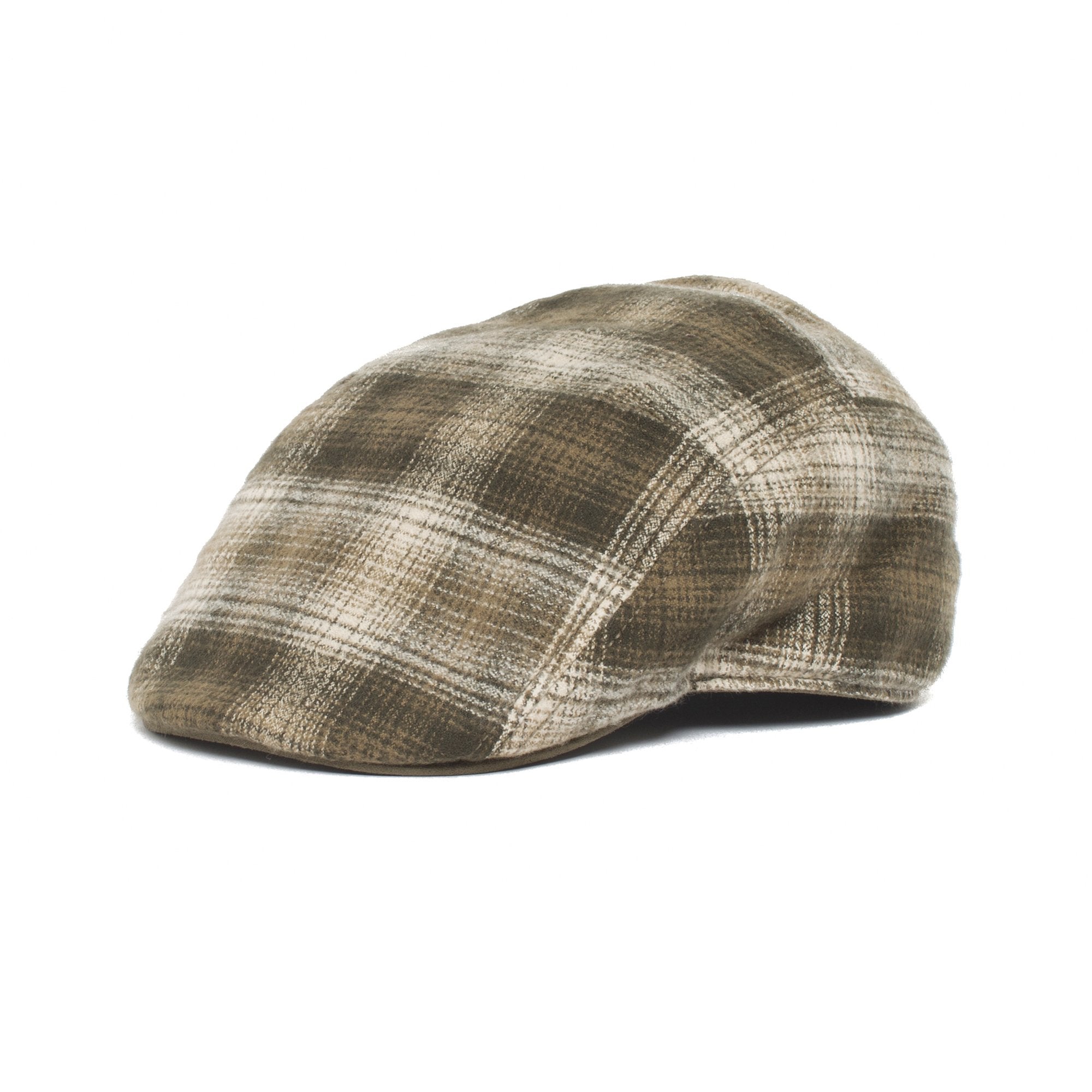 Goorin Bros. white caps cotton low profile ivy flatcap Olive left side view
