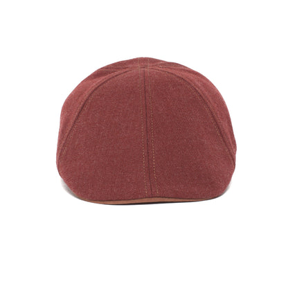 Goorin Bros. coastal town acrylic ivy flatcap Red front view
