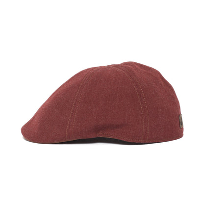 Goorin Bros. coastal town acrylic ivy flatcap Red side view