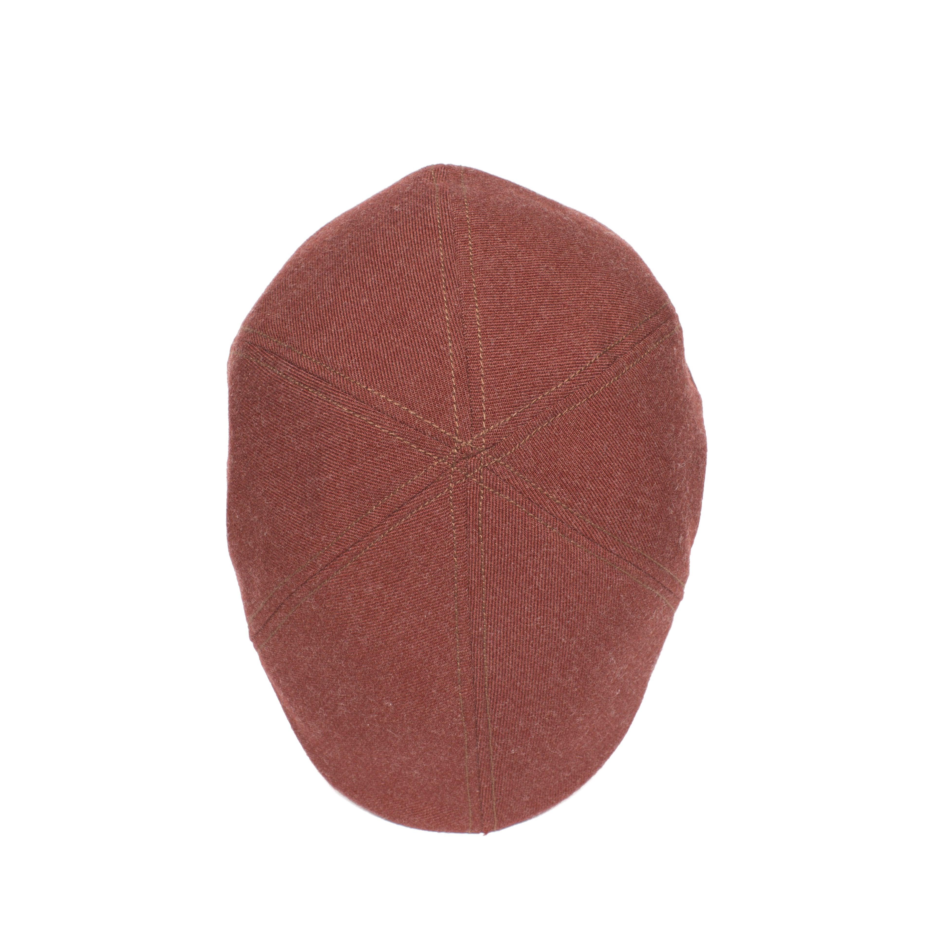 Goorin Bros. coastal town acrylic ivy flatcap Red top view