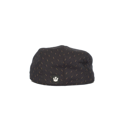 Goorin Bros. slo joe polyester low profile ivy flatcap Brown back view