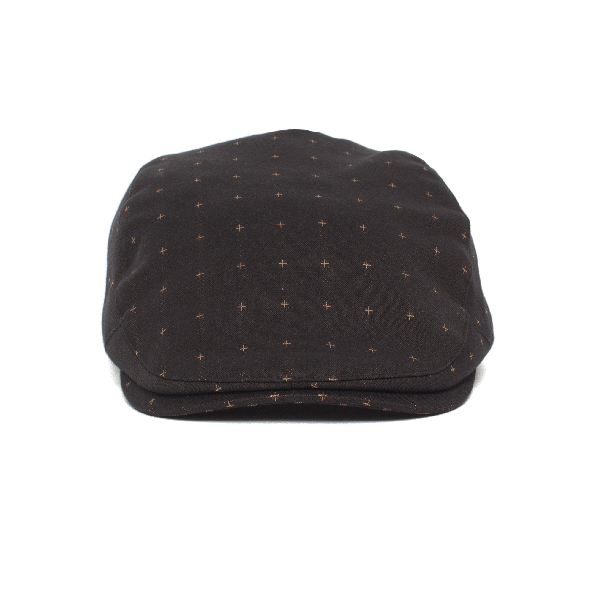 Goorin Bros. slo joe polyester low profile ivy flatcap Brown front view